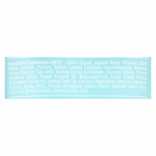 Desert Essence - Body Scrub Detox Sea Salt - 1 Each - 6.7 oz. Perspective: back