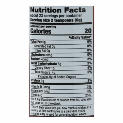 Pines International Beet Juice Powder - 5 oz Perspective: back