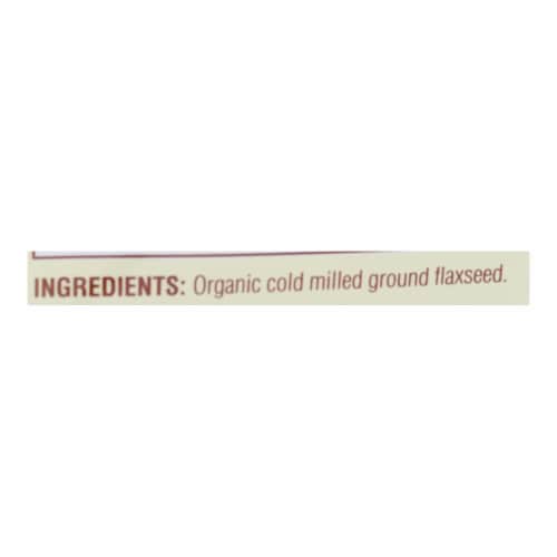 Spectrum Essentials Organic Ground Flaxseed - 14 oz. Perspective: back