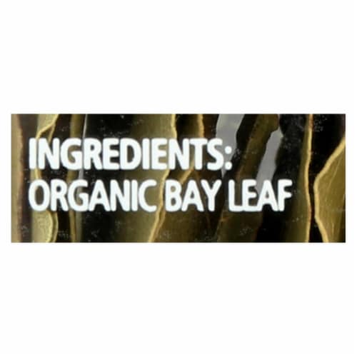 Simply Organic Bay Leaf - Organic - .14 oz Perspective: back