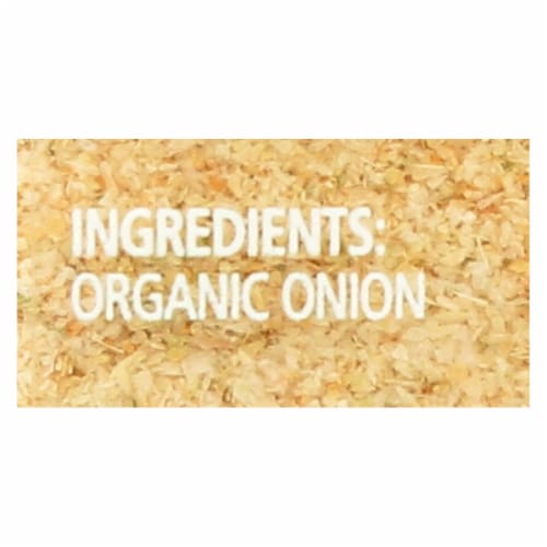 Simply Organic Onion - Organic - Powder - White - 3 oz Perspective: back