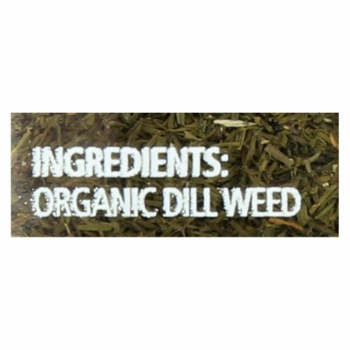 Simply Organic Dill Weed - Organic - .81 oz Perspective: back
