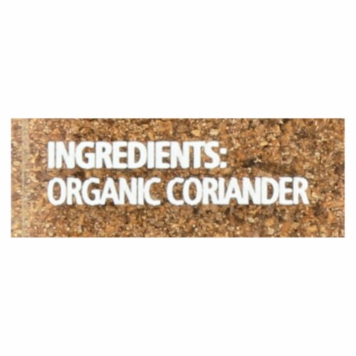 Simply Organic Coriander Seed Organic Ground 2.29 oz, 1 Pack/2.29