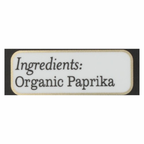 Watkins - Paprika - 1 Each - 2.9 oz. Perspective: back