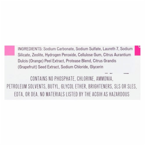 Biokleen Laundry Powder Premium Plus Stain Lifting Enzyme Formula - 5 lbs Perspective: back