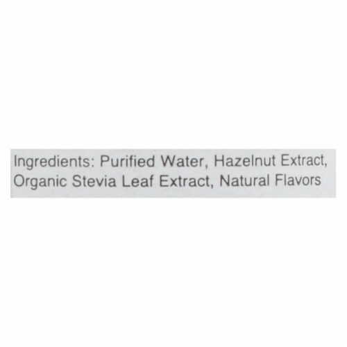 Sweet Leaf Liquid Stevia Sweet Drops - Hazelnut - 2 oz. Perspective: back