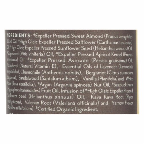 Soothing Touch Bath Body and Massage Oil - Ayurveda - Tuscan Bouqet - Rest and Relax - 4 oz. Perspective: back