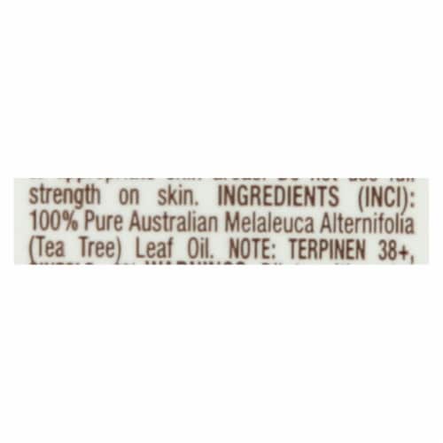 Desert Essence - Australian Tea Tree Oil - 0.5 fl oz. Perspective: back