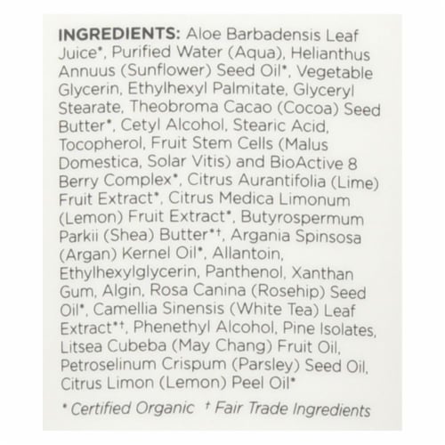 Andalou Naturals Body Lotion - Citrus Verbena Uplifting - 8 fl oz Perspective: back
