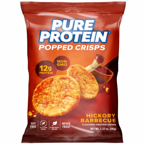 Pure Protein® BBQ Popped Crisps Perspective: back