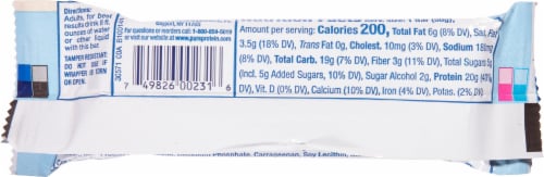 Pure Protein® Marshmallow Crispy Treat Bar Perspective: back