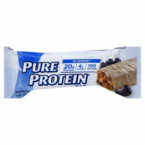 Pure Protein Blueberry Greek Yogurt Bars Perspective: back