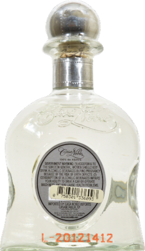 Casa Noble Crystal Tequila Perspective: back