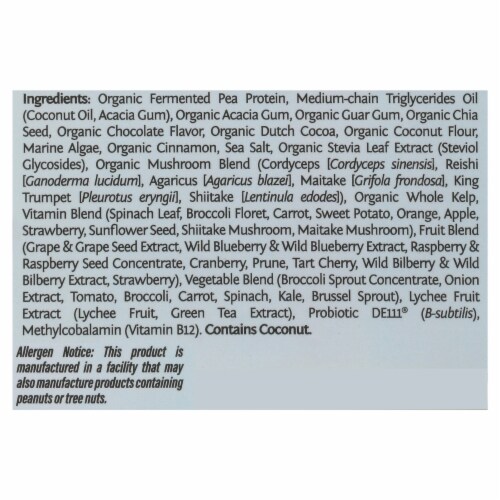 Sunwarrior - Illumin8 Chocolate Mealrpl - 1 Each-25.3 OZ Perspective: back