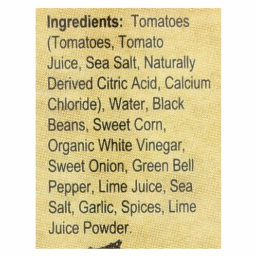 Chip Magnet Salsa Sauce Appeal - Salsa - Black Bean - Case of 6 - 16 oz. Perspective: back