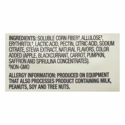 Lilys - Gummy Worms Sour Fruit - Case of 12-1.8 OZ Perspective: back