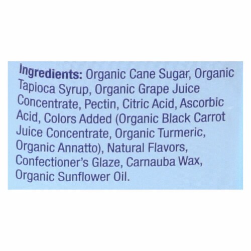 Surf Sweets Organic Jelly Beans - Case of 12 - 2.75 oz. Perspective: back