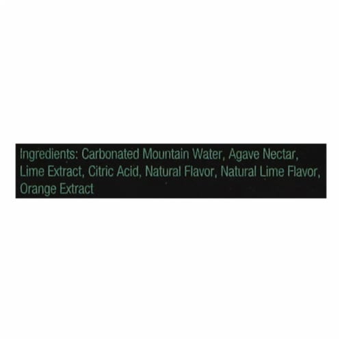 Liquid Death - Sparkling Mtn Water 100% Lime Can - Case of 1-12/16.9 Perspective: back
