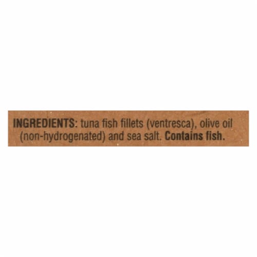 Tonnino Tuna Tuna Ventresca In Olive Oil - Case of 6 - 4 OZ Perspective: back