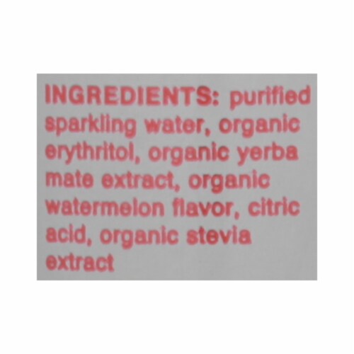 Clean Cause - Yerba Mate Watermelon - Case of 12-16 FZ Perspective: back