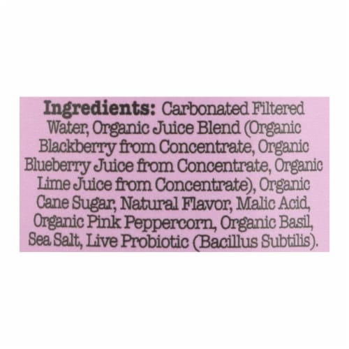 Culture Pop Soda - Soda Wild Berries - Case of 6-4/12 FZ Perspective: back