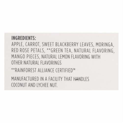 Good Earth - Tea Tropical Mornga Mango Snsr - Case of 5-15 CT Perspective: back
