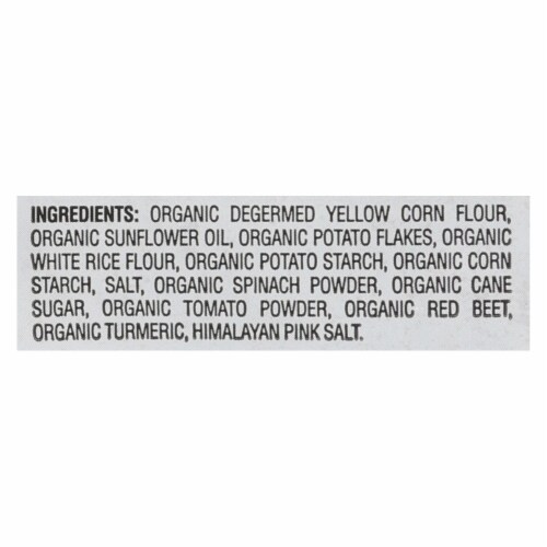 The Daily Crave - Veggie Straws - Case of 8 - 4.5 OZ Perspective: back