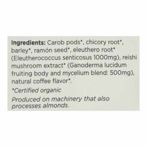 Teeccino - Mush Cof Reishi Elthe - Case of 6-10 OZ Perspective: back