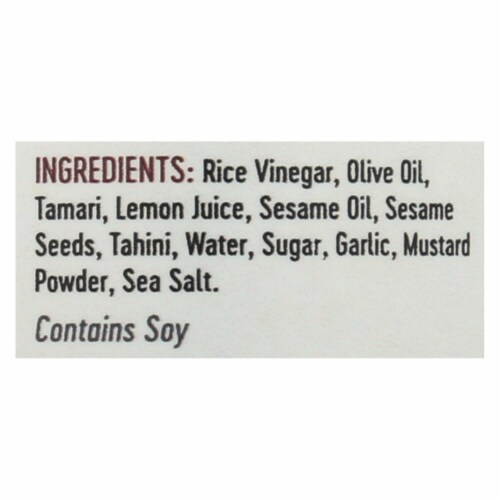 Dress It Up - Dressing Sesame Tahini - Case of 6 - 10 OZ Perspective: back