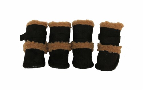 Pet Life Shearling Duggz Pet Shoes Set of 4 Pick n Save