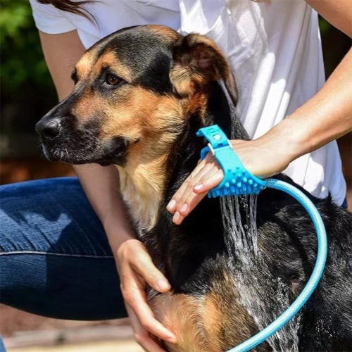 Portable Dog Shower Kit Simplify Pet Grooming 1 Pack Baker s