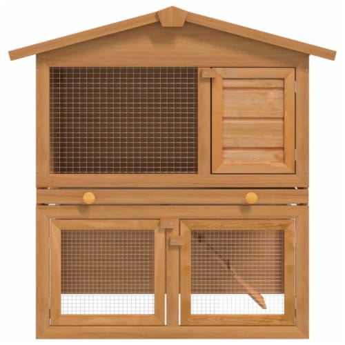 Home Life Boutique Outdoor Wood Rabbit Hutch Small Animal Pet Cage 1 Ct King Soopers
