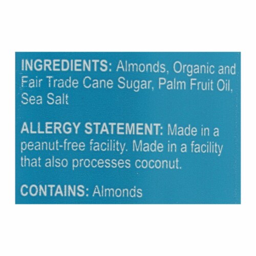 Barney Butter - Smooth Almond Butter - Case Of 6 - 10 Oz. Perspective: back