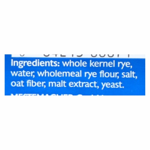 Mestemacher Bread - 17.6 Oz - Case Of 12 Perspective: back
