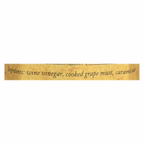 Lucini Italia Gran Riserva Balsamic Vinegar - Case Of 6 - 8.5 Fl Oz. Perspective: back