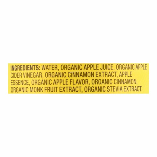 Bragg Apple Cider Vinegar Cinnamon Refresh - Case Of 12-16 Oz. Perspective: back