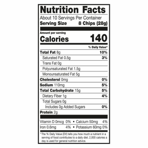Late July Snacks - Tort Chip Jalap Lime - Case of 9-10.1 OZ Perspective: back