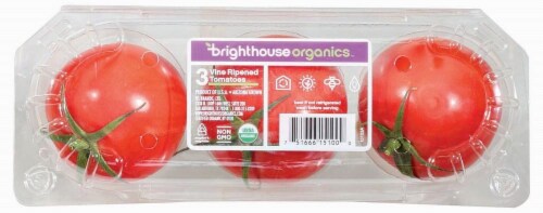 Brighthouse Organics Vine Ripened Tomatoes Perspective: back