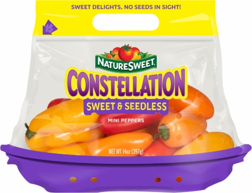 NatureSweet® Constellation Mini Sweet Peppers Perspective: back