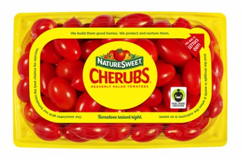 NatureSweet Cherubs Fresh Heavenly Salad Tomatoes Perspective: back