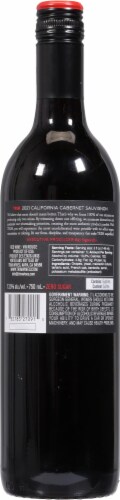 Trim Cabernet Sauvignon Wine Perspective: back