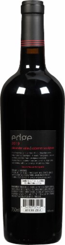 Edge Cabernet Sauvignon California Red Wine Perspective: back