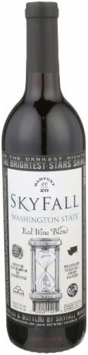 Skyfall Washington State Red Wine Blend Perspective: back