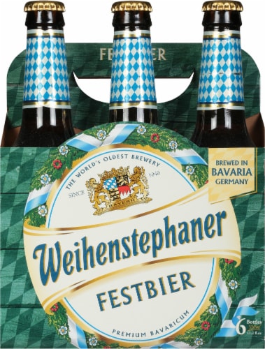 Weihenstephaner Festbier Oktoberfest Beer Perspective: back