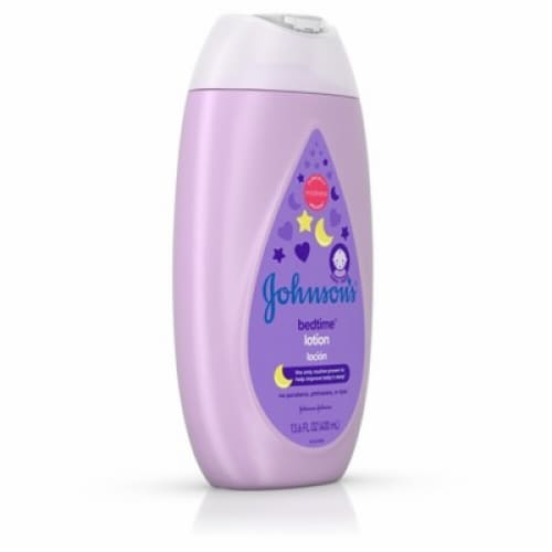 Johnson's Bedtime Lotion 13.6 oz (Pack of 10) Perspective: back