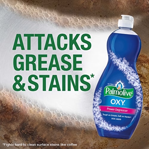 Palmolive Ultra Liquid Dish Soap Oxy Power Degreaser (Pack of 2) Perspective: back