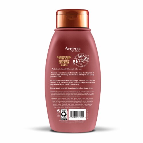 4th Ave Market: Aveeno Scalp Soothing Blackberry Quinoa Protein Blend Shampoo (Pack of 24) Perspective: back