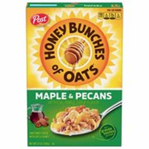 Post Honey Bunches of Oats Maple and Pecans Breakfast Cerea (Pack of 2) Perspective: back