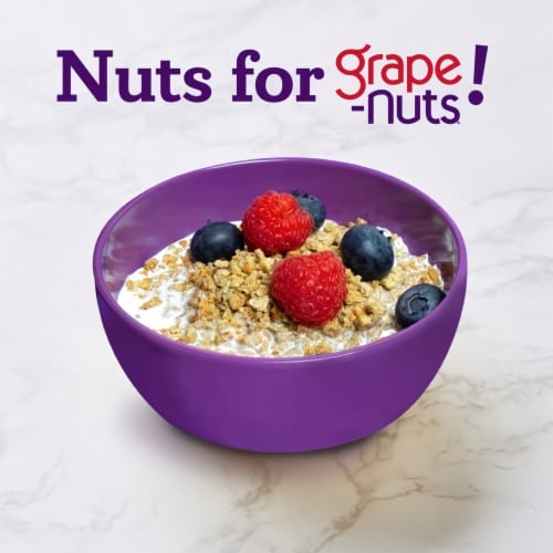 Grape-Nuts Breakfast Cereal (Pack of 3) Perspective: back