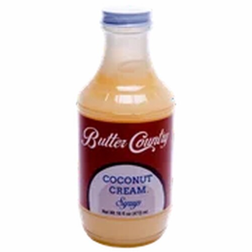 Uncle Bob's Coconut Cream Syrup (Pack of 3) Perspective: back